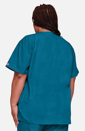 Unisex Scrub Set: V-Neck 3-Pocket Top & Drawstring 2-Pocket Cargo Pant Unisex Scrub Set: V-Neck 3-Pocket Top & Drawstring 2-Pocket Cargo Pant