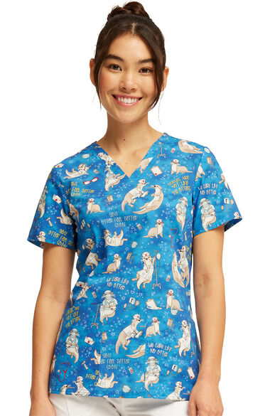 Clearance Fashion Prints by Cherokee Women's Care Like No Otter