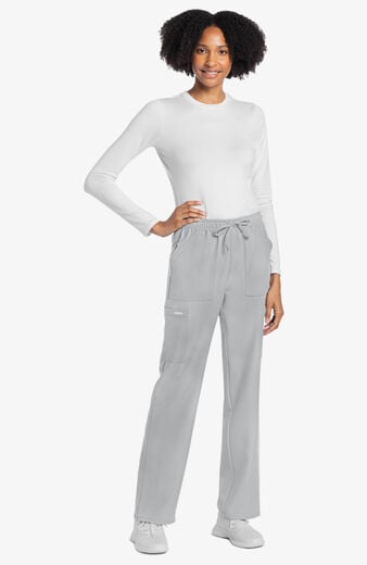 Women's Drawstring Cargo Straight Leg Scrub Pant Women's Drawstring Cargo Straight Leg Scrub Pant
