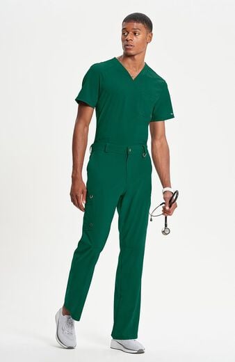 Men's Zip Fly 6-Pocket Cargo Scrub Pant Men's Zip Fly 6-Pocket Cargo Scrub Pant