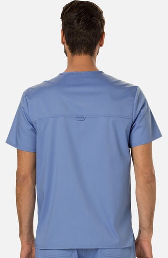 Men's Scrub Set: Chest Pocket V-Neck Top & Zip Fly Cargo Pant Men's Scrub Set: Chest Pocket V-Neck Top & Zip Fly Cargo Pant