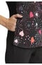 Clearance Women's Bursting With Love Print Scrub Top, , large