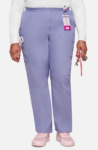 Women's Elastic Waist Utility Scrub Pant Women's Elastic Waist Utility Scrub Pant