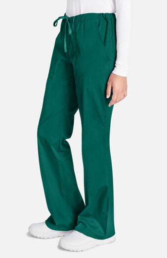 Women's Flare Leg Drawstring Scrub Pant Women's Flare Leg Drawstring Scrub Pant