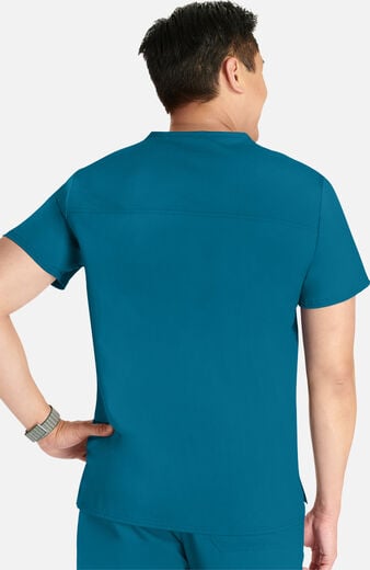 Men's Mesh Trim Scrub Top Men's Mesh Trim Scrub Top