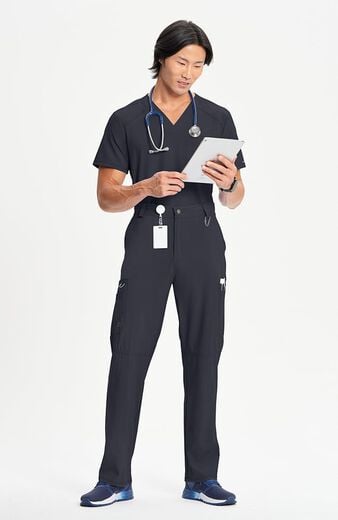 Men's Zip Fly 6-Pocket Cargo Scrub Pant Men's Zip Fly 6-Pocket Cargo Scrub Pant