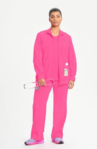 Women's Zip Front Warm Up Scrub Jacket Women's Zip Front Warm Up Scrub Jacket