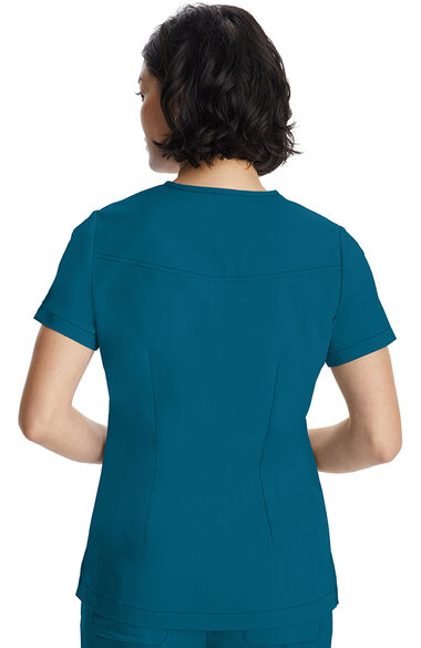 Purple Label by Healing Hands Women's Jolene Solid Scrub Top ...
