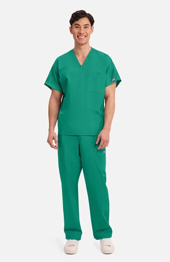Unisex V-Neck 1 Pocket Scrub Top Unisex V-Neck 1 Pocket Scrub Top