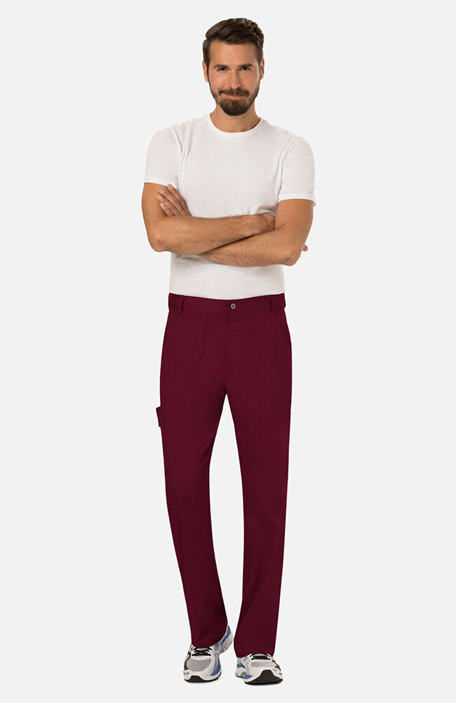Men s Zip Fly Cargo Scrub Pant Cherokee Uniforms