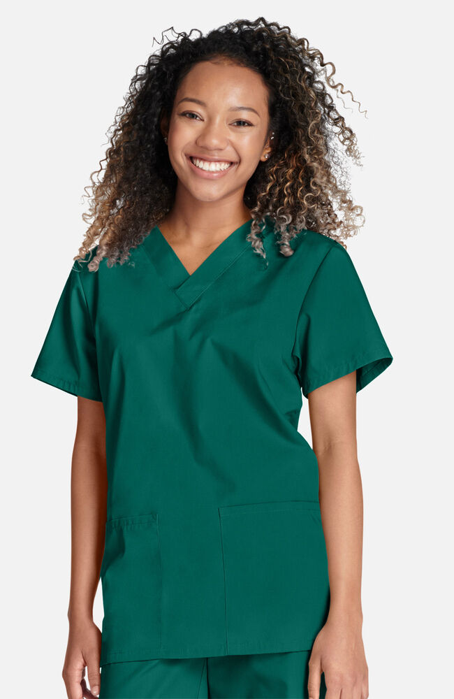 Cheap solid scrub tops hotsell