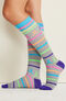 Women's 10-15 mmHg Print Support Sock, , large