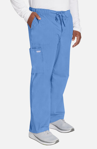 Professionals by Cherokee Workwear Men's Zip Fly Drawstring Scrub Pant