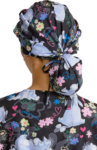 Unisex Eeyore Dreams Print Bouffant Scrub Hat