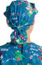Women's Hoppy To Help Print Bouffant Scrub Hat, , large