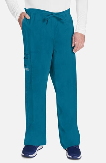 Unisex Drawstring 5-Pocket Cargo Scrub Pant Unisex Drawstring 5-Pocket Cargo Scrub Pant