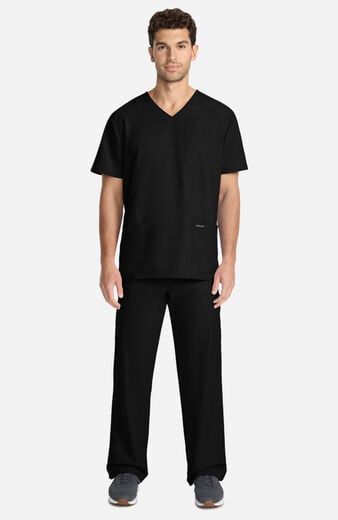 Men's 3-Pocket V-Neck Scrub Top Men's 3-Pocket V-Neck Scrub Top