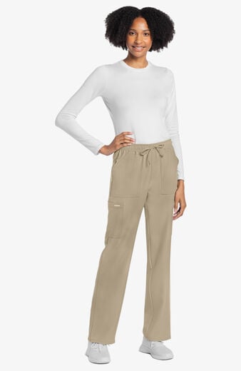 Women's Drawstring Cargo Straight Leg Scrub Pant Women's Drawstring Cargo Straight Leg Scrub Pant