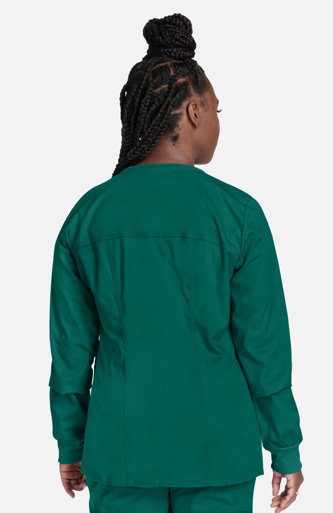 Green scrub new arrivals jacket