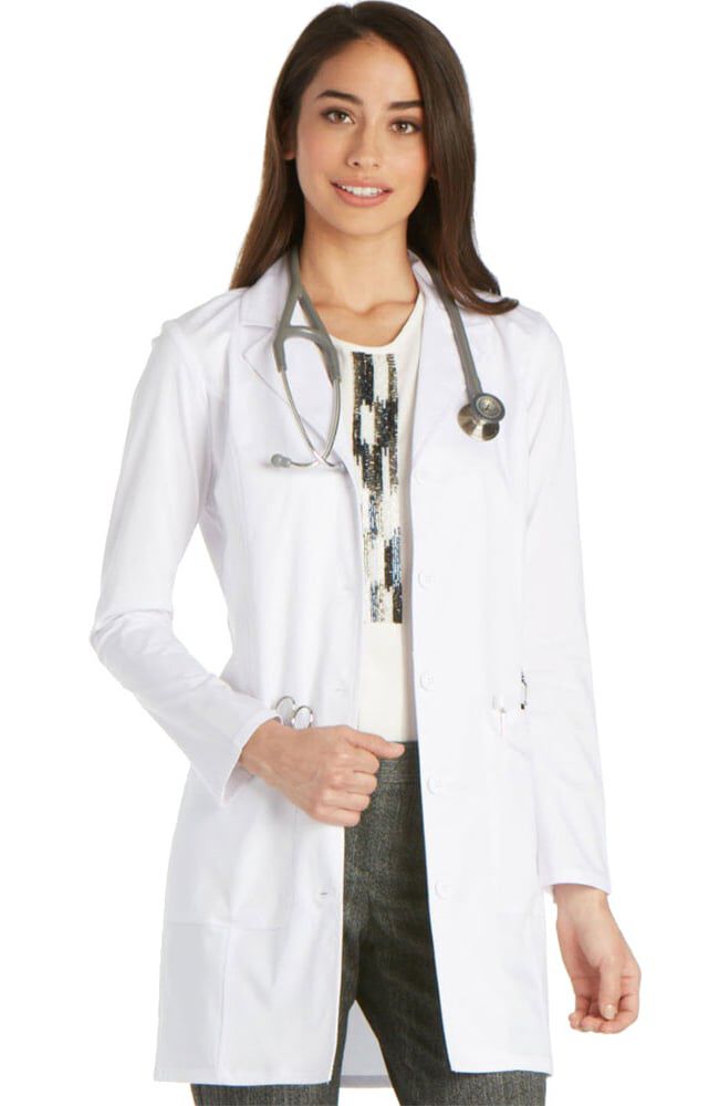 Cherokee workwear top lab coat