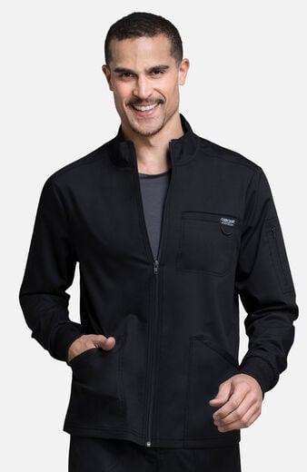 Men's Zip Front Scrub Jacket Men's Zip Front Scrub Jacket