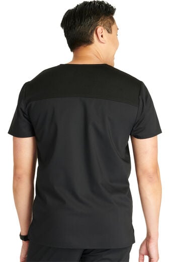 Men's Mesh Trim Scrub Top Men's Mesh Trim Scrub Top