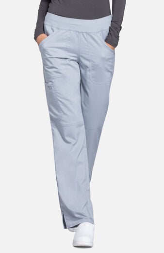 Women's Elastic Waist Cargo Pocket Scrub Pant Women's Elastic Waist Cargo Pocket Scrub Pant