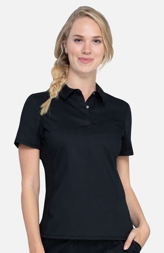 Women's Snap Front Polo Scrub Top Women's Snap Front Polo Scrub Top