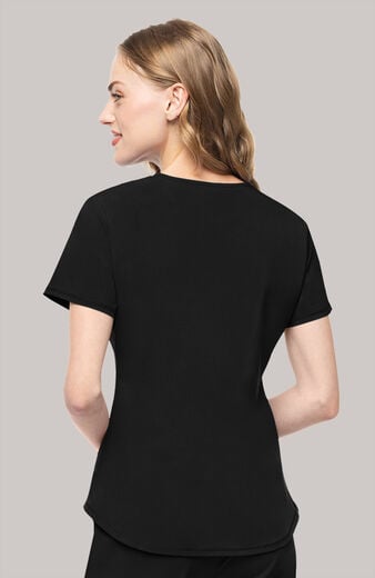 Women's Layered V-Neck Scrub Top Women's Layered V-Neck Scrub Top