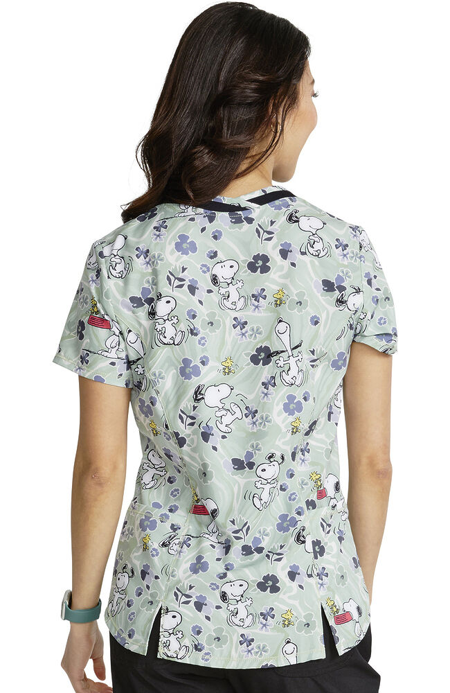 Wholesale Anime scrubs uniform Tops for Women Men pet grooming workwear  scrub tops Teeth Print working clothes Short Sleeved Top