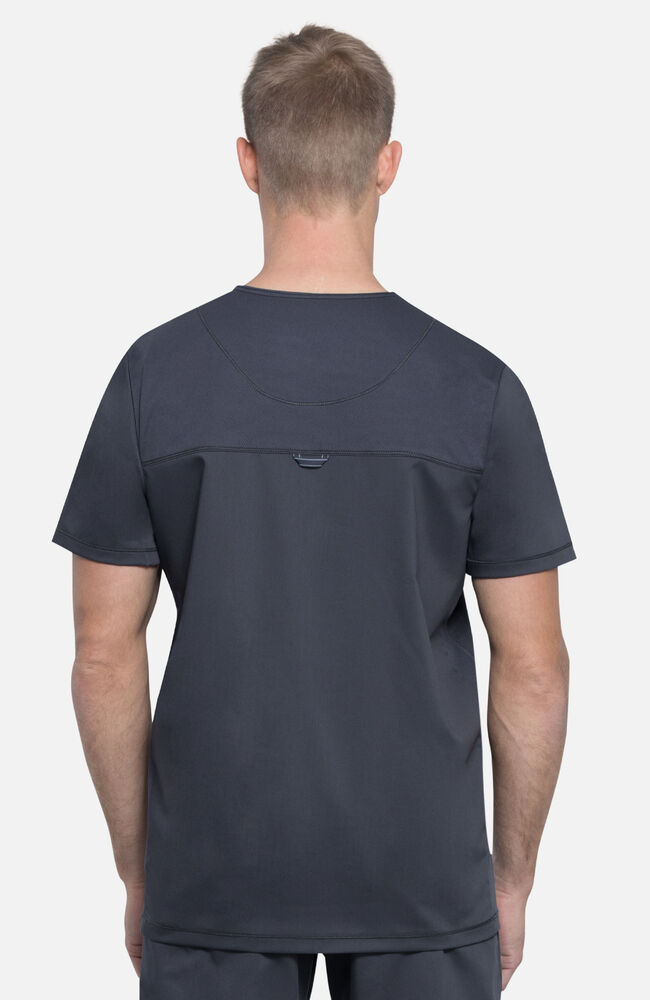 Men's crew neck shop scrub top