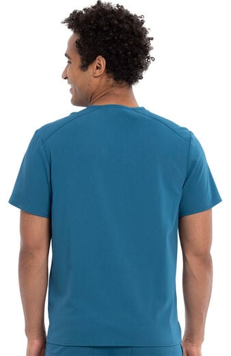 Clearance Men's Tuckable Solid Scrub Top