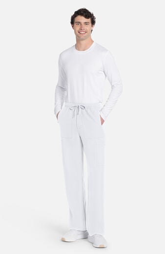 Men's Zip Fly Cargo Straight Leg Scrub Pant Men's Zip Fly Cargo Straight Leg Scrub Pant