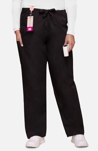 Unisex Drawstring 2-Pocket Cargo Scrub Pant Unisex Drawstring 2-Pocket Cargo Scrub Pant