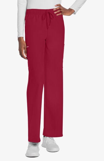 Unisex 3-Pocket Drawstring Straight Leg Scrub Pant Unisex 3-Pocket Drawstring Straight Leg Scrub Pant