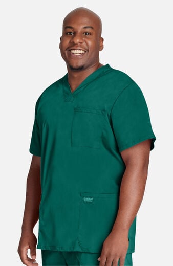Men's Utility 4-Pocket V-Neck Scrub Top Men's Utility 4-Pocket V-Neck Scrub Top