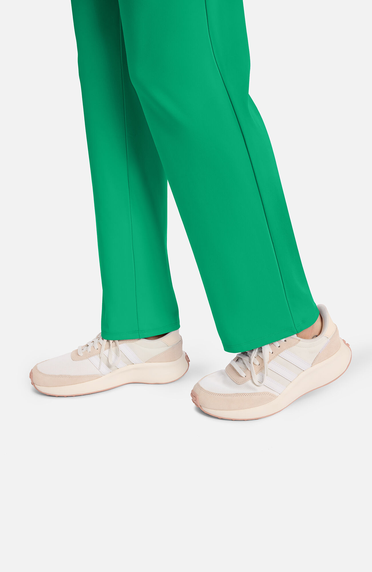 Women's 5-Pocket Straight Leg Scrub Pant, GAP Green Apple | blue, large