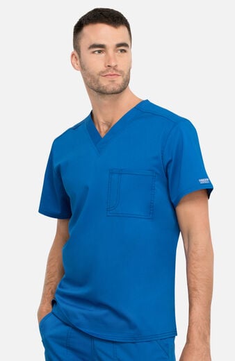 Unisex Scrub Set: V-Neck Top & Drawstring Cargo Pant Unisex Scrub Set: V-Neck Top & Drawstring Cargo Pant