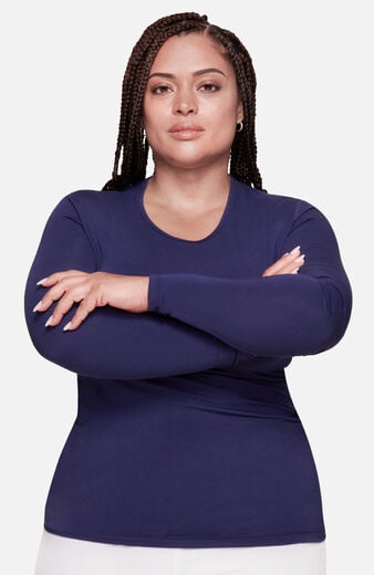 Women's Long Sleeve Knit Underscrub Women's Long Sleeve Knit Underscrub