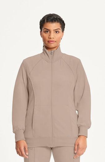 Women's Zip Front Warm Up Scrub Jacket Women's Zip Front Warm Up Scrub Jacket