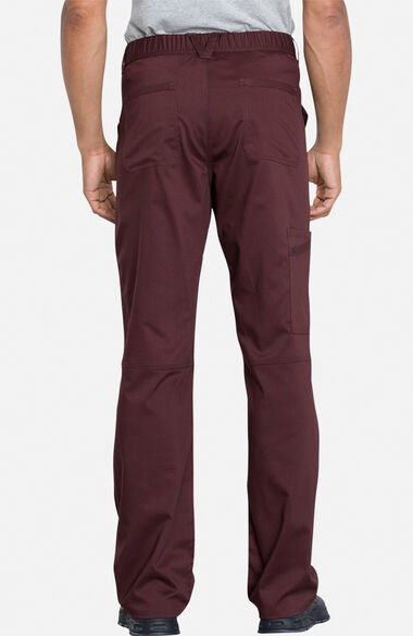 Clearance Revolution by Cherokee Workwear Men's Zip Fly Cargo Scrub Pant