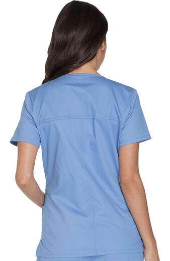 Women's Banded V-Neck Scrub Top Women's Banded V-Neck Scrub Top
