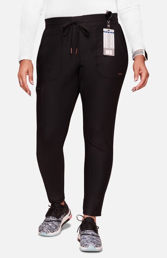 Women's Mid Rise Tapered Leg Drawstring Scrub Pant Women's Mid Rise Tapered Leg Drawstring Scrub Pant