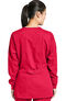 Women's Round Neck Warm Up Scrub Jacket, , large