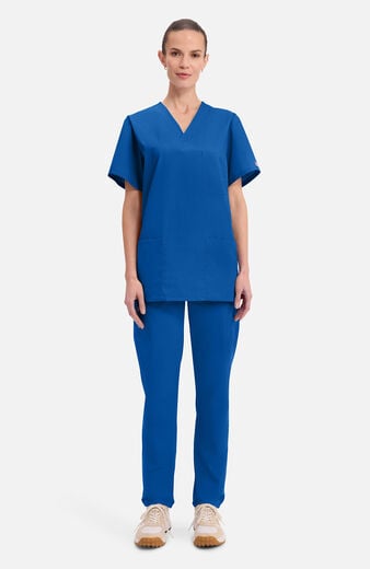 Unisex V-Neck 3-Pocket Scrub Top Unisex V-Neck 3-Pocket Scrub Top