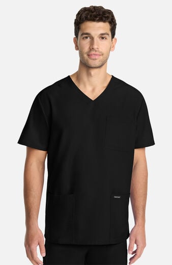 Men's 3-Pocket V-Neck Scrub Top Men's 3-Pocket V-Neck Scrub Top