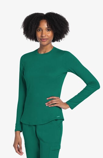 Women's Long Sleeve Underscrub Knit Tee Women's Long Sleeve Underscrub Knit Tee