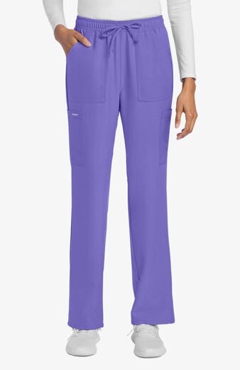 Women's Drawstring Cargo Straight Leg Scrub Pant Women's Drawstring Cargo Straight Leg Scrub Pant