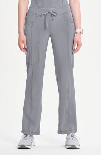 Women's Rib Knit Drawstring Waist Scrub Pant Women's Rib Knit Drawstring Waist Scrub Pant