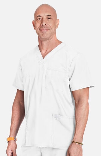 Men's Utility 3-Pocket V-Neck Scrub Top Men's Utility 3-Pocket V-Neck Scrub Top